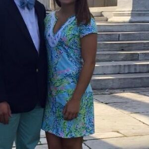 Lilly Pulitzer Brewster Dress Blue Heaven